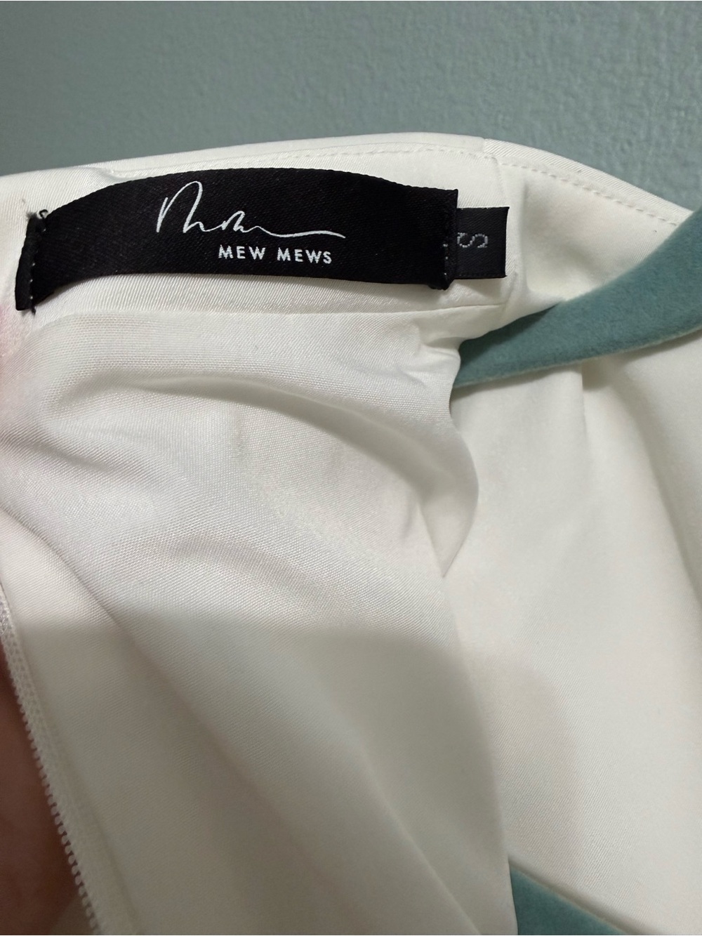 Mew Mews Hornfels Single Breasted Blazer Mini Dress in White Small - Picture 9 of 14